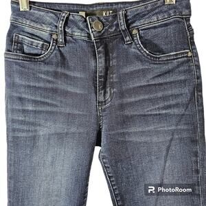 Kut From the Kloth Donna High Rise Ankle Skinny Blue Denim Jeans Size 00